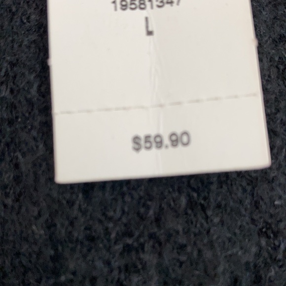 Black sweater crop top - Picture 3 of 6